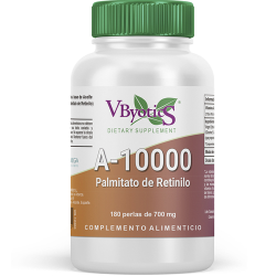 Vitamina a-10000 180perlas 700mg vbyotics
