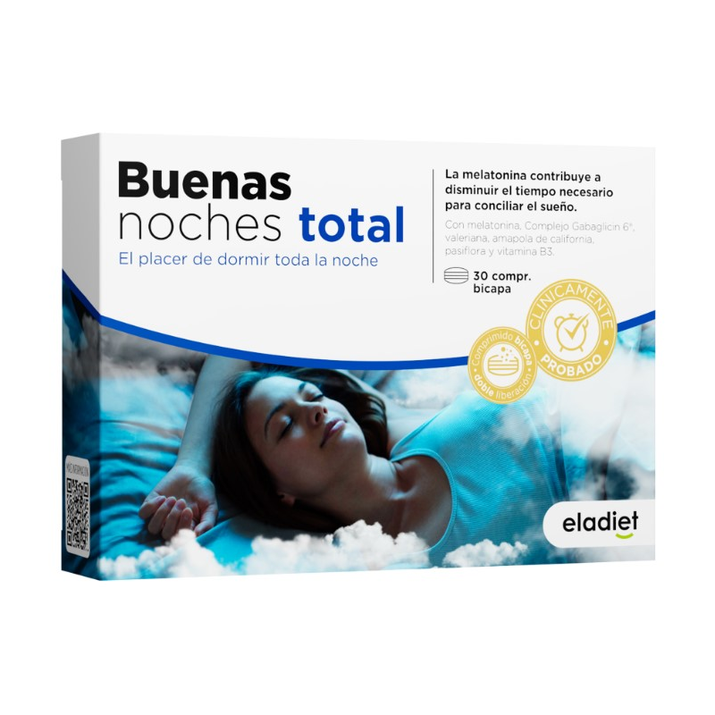 Buenas noches total 30comprimidos bicapa eladiet