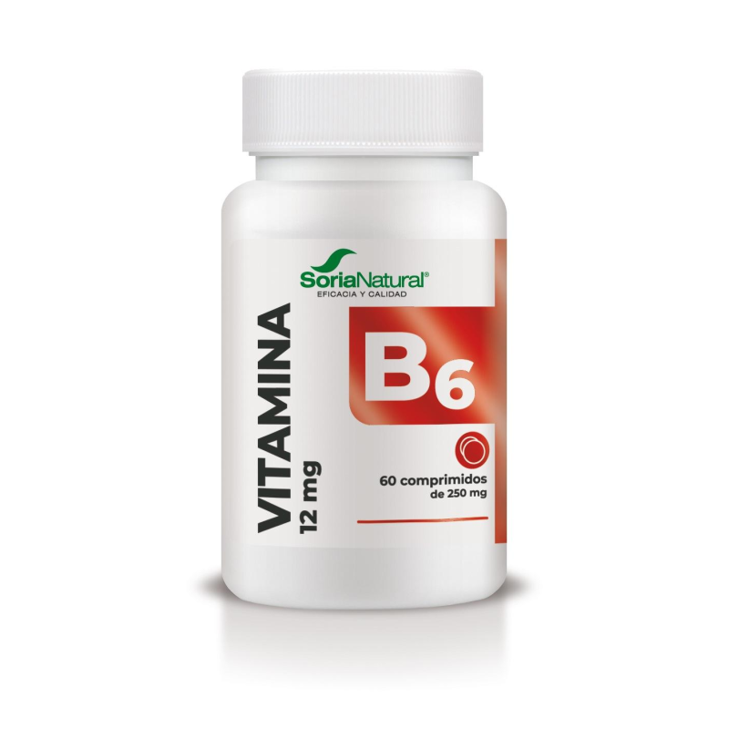 Vitamina b6 60 comp. 250mg soria natural