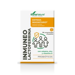 Inmuneo lactoferrina 36 comp chupables soria nat