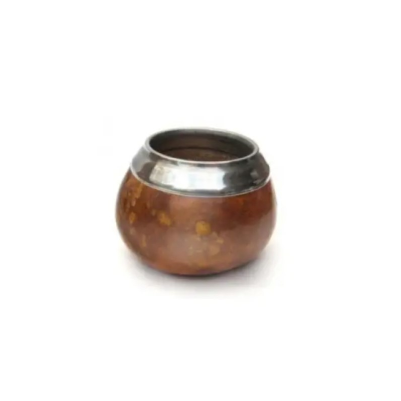 Mate perita pulida c/v inox el bagual