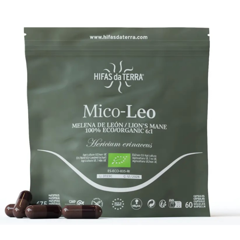 Mico-leo melena de leon 60 cap eco doypack hdt