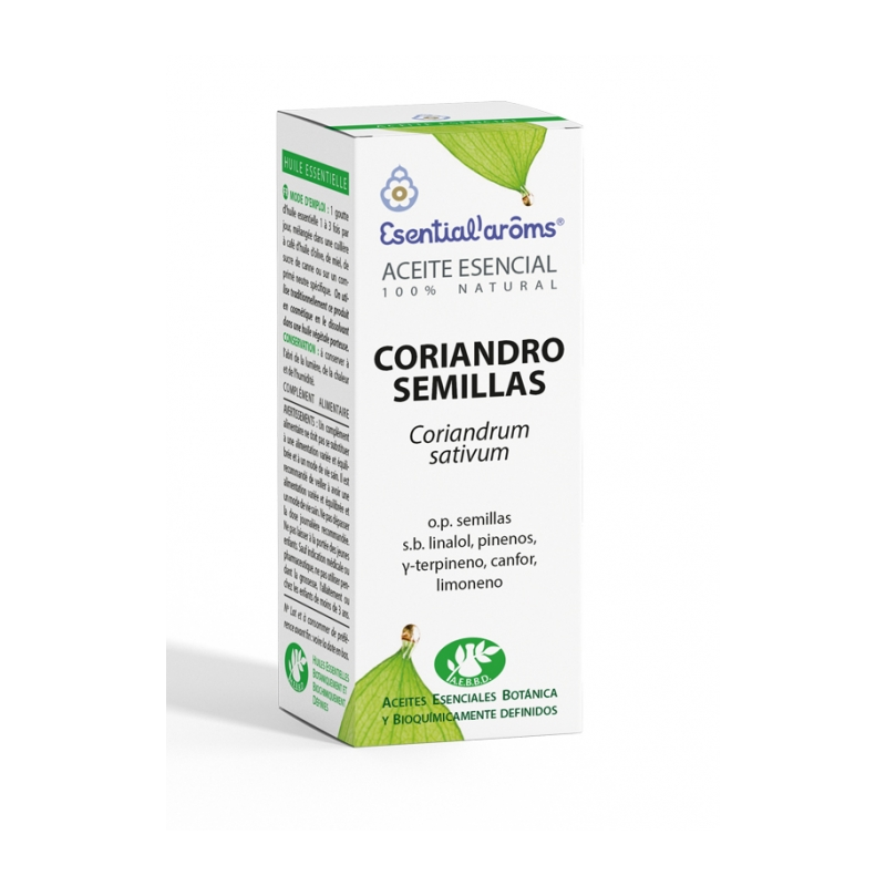 Aceite esencial coriandro semilla 10 ml esential a
