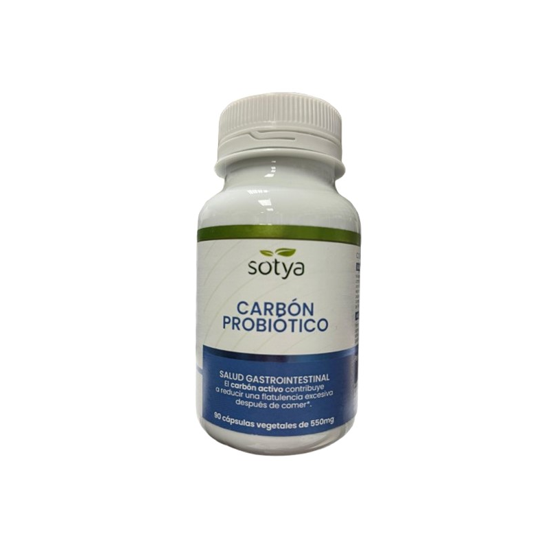 Carbon vegetal 90cap. 550mg sotya