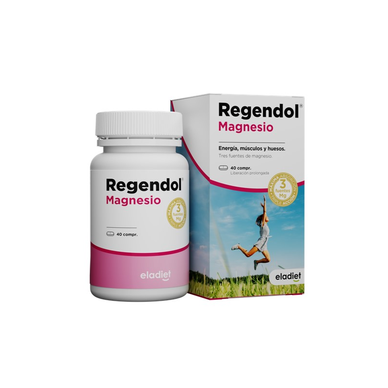 Regendol magnesio 40comp eladiet