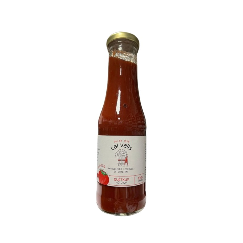 Ketchup eco cal valls 340 g