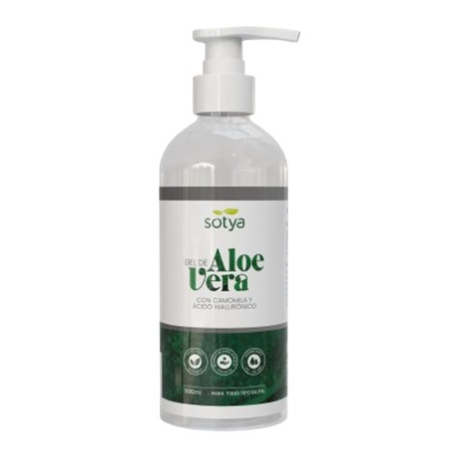 Gel aloe vera camomila acid.hialur.500ml sotya