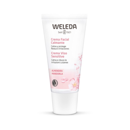 Crema facial almendra calmante weleda 30 ml