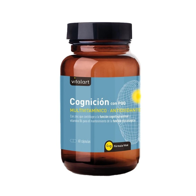 Cognicion con pqq vitalart 60 capsulas
