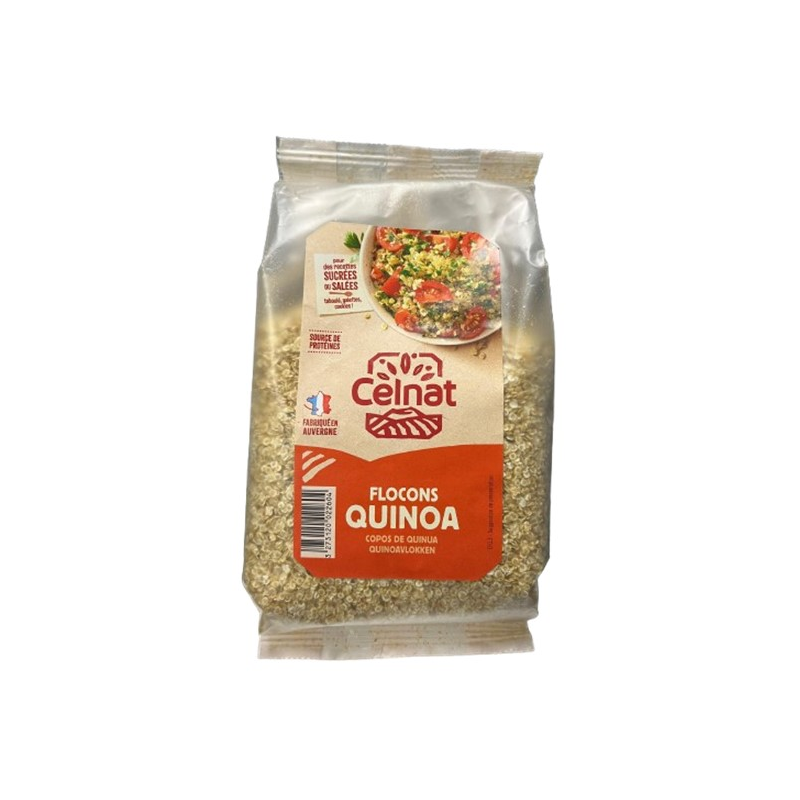 Copos quinoa 350gr celnat