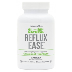 Gi natural reflux ease vainilla 60 comp masticab