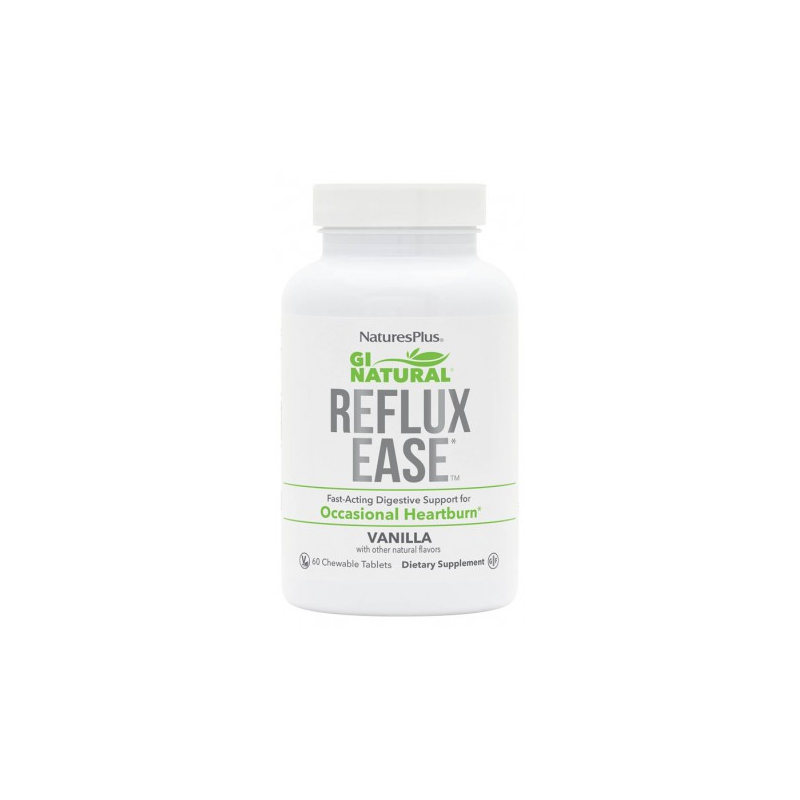 Gi natural reflux ease vainilla 60 comp masticab