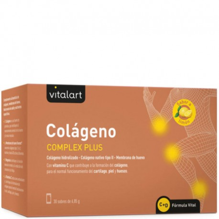 Colageno complex plus  limon 240gr vitalart