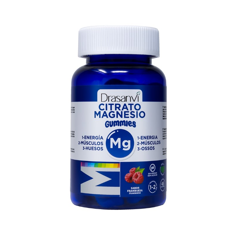 Citrato magnesio 45 gummies drasanvi