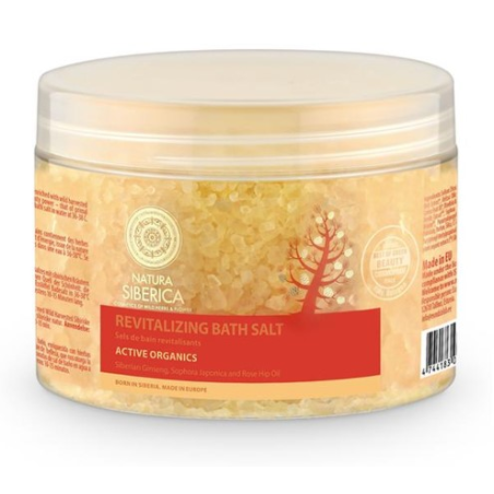 Sal de baño revitalizante natura siberica 600 g
