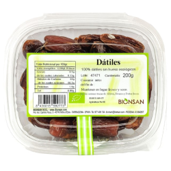 Datiles sin hueso ecologicos 200 g bionsan