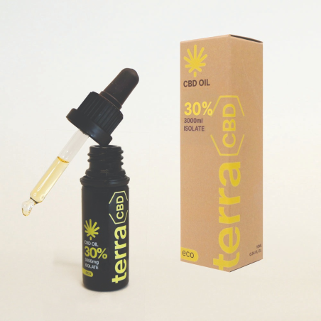 Cbd extract oil 30% isolate eco 10ml terra cbd