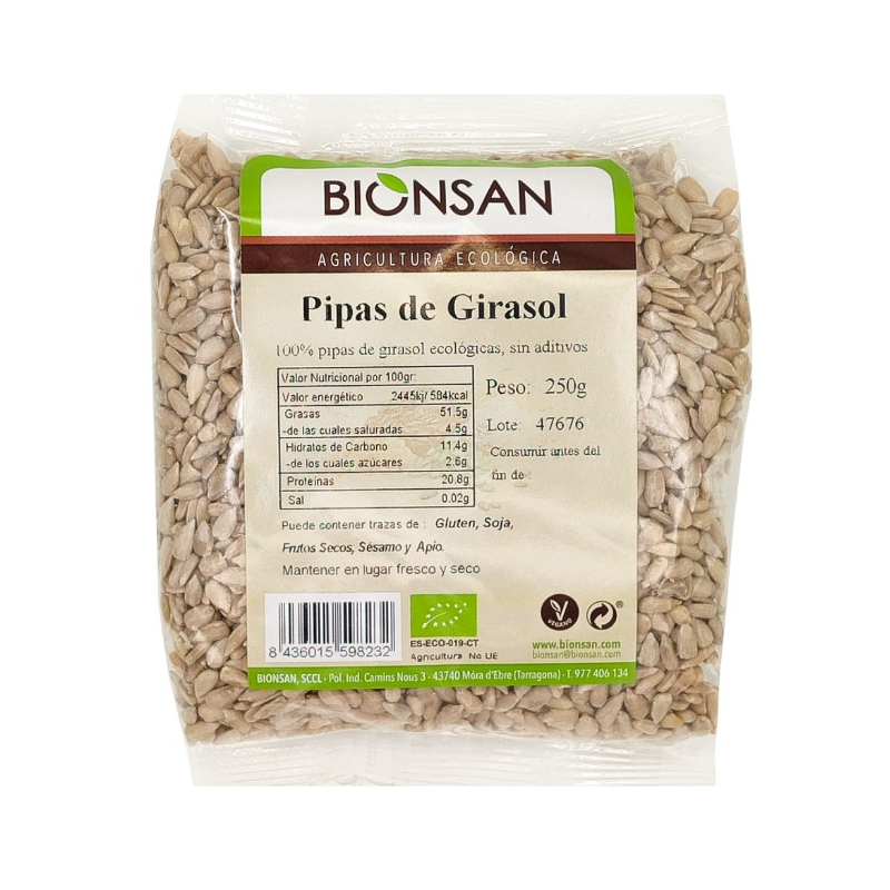 Pipas girasol eco bionsan 500 g