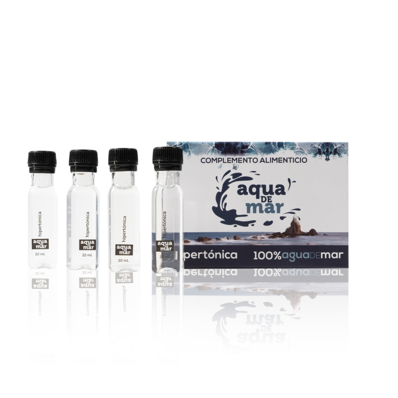 Agua de mar hipertonica 30 monodosis vizmaraqua