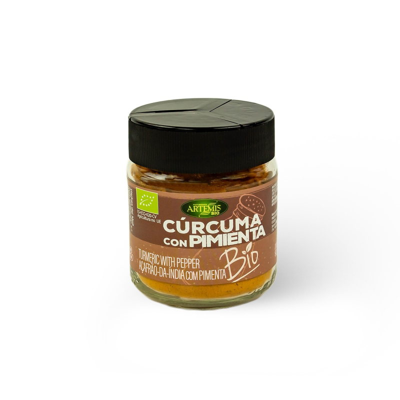 Curcuma con pimienta bio 80gr artemis