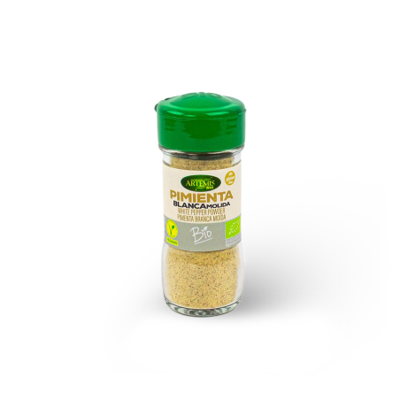 Pimienta blanca molida bio artemis 38g