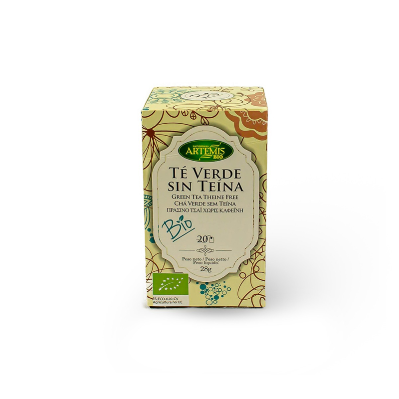 Artemis te verde sin teina bio 20-f
