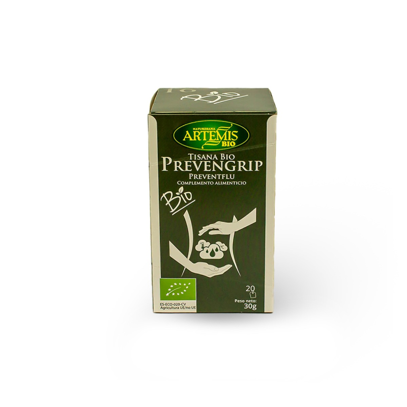 Prevengrip bio 20 filtros artemis