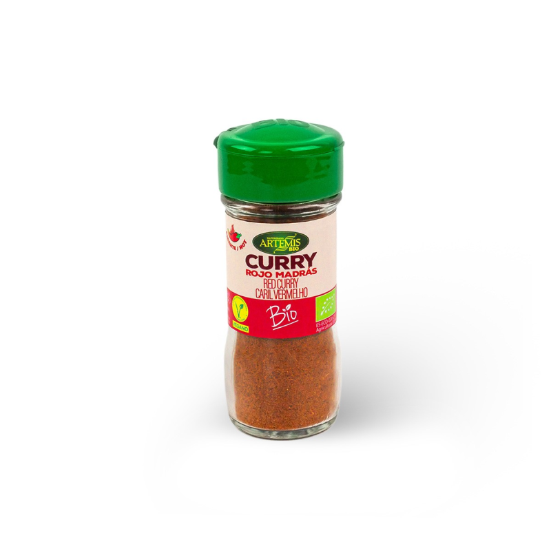 Artemis curry rojo 28gr bio