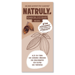 Chocolate negro chocolicious tableta natruly 85 g