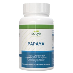 Papaya+tronco piña 100comprimidos sotya