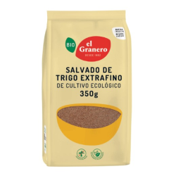Salvado trigo integral extrafino 350gr  el granero