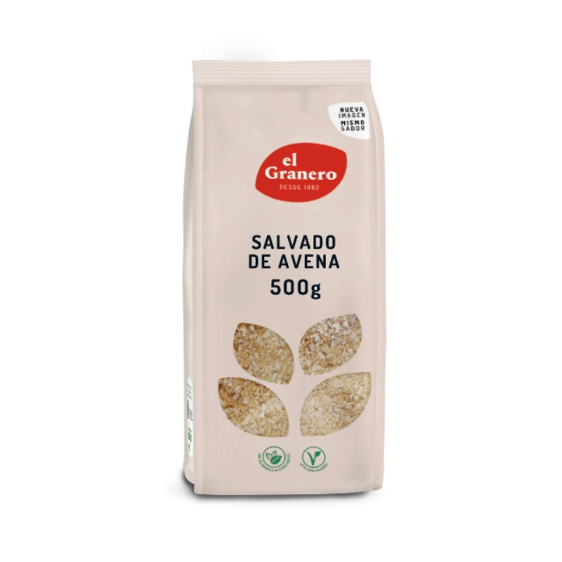 Salvado avena 500g el granero