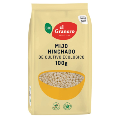 Mijo hinchado 100gr bio el granero