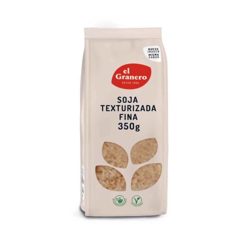 Soja texturizada fina 350g el granero
