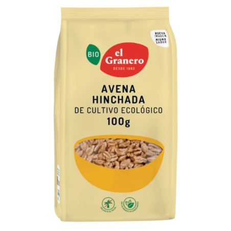 Avena hinchada 100g bio el granero