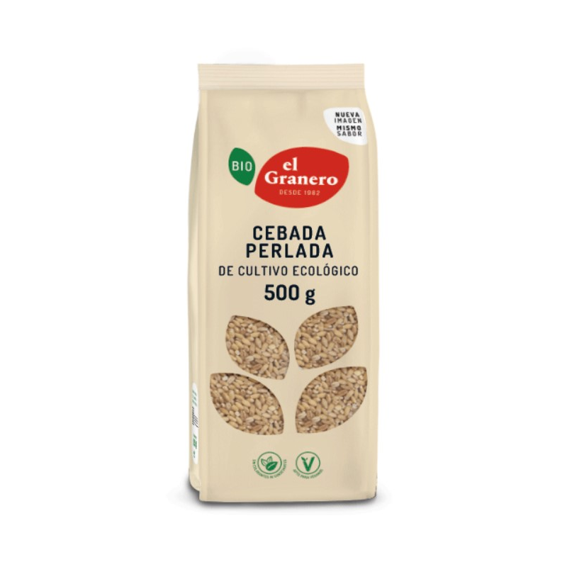 Cebada perlada 500gr bio el granero