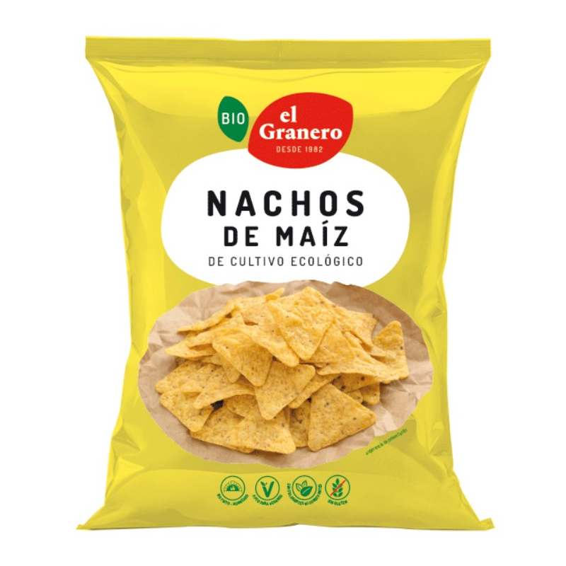 Nachos natural 125g el granero