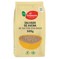 Salvado avena 500gr bio el granero