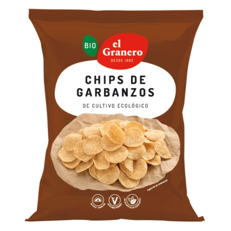 Chips garbanzos 80gr el granero