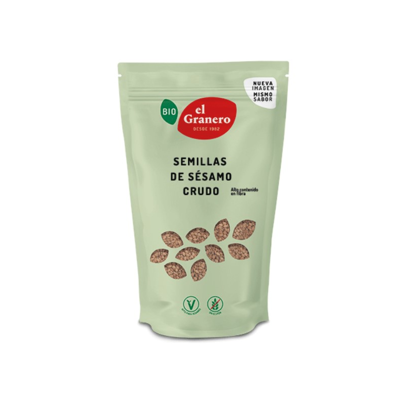 Sesamo de sesamo crudo bio 200g el granero