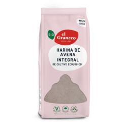 Harina avena 500gr int bio el granero