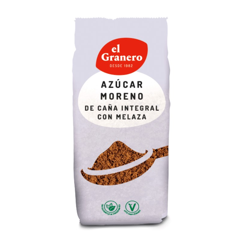 Azucar caña c/melaza 500gr e.g