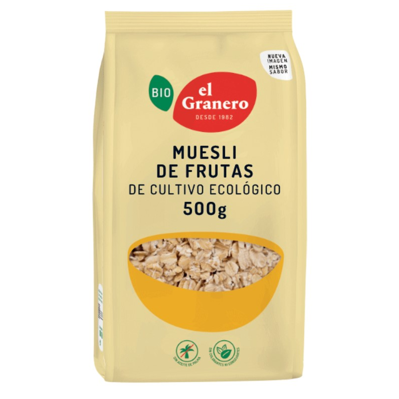 Muesli frutas 500g bio e.g.