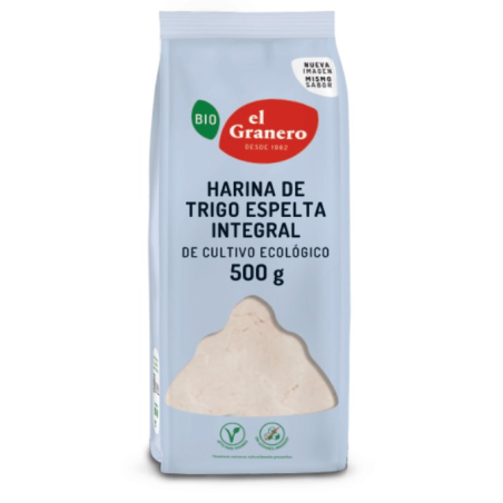 Harina espelta integral 500g bio el granero