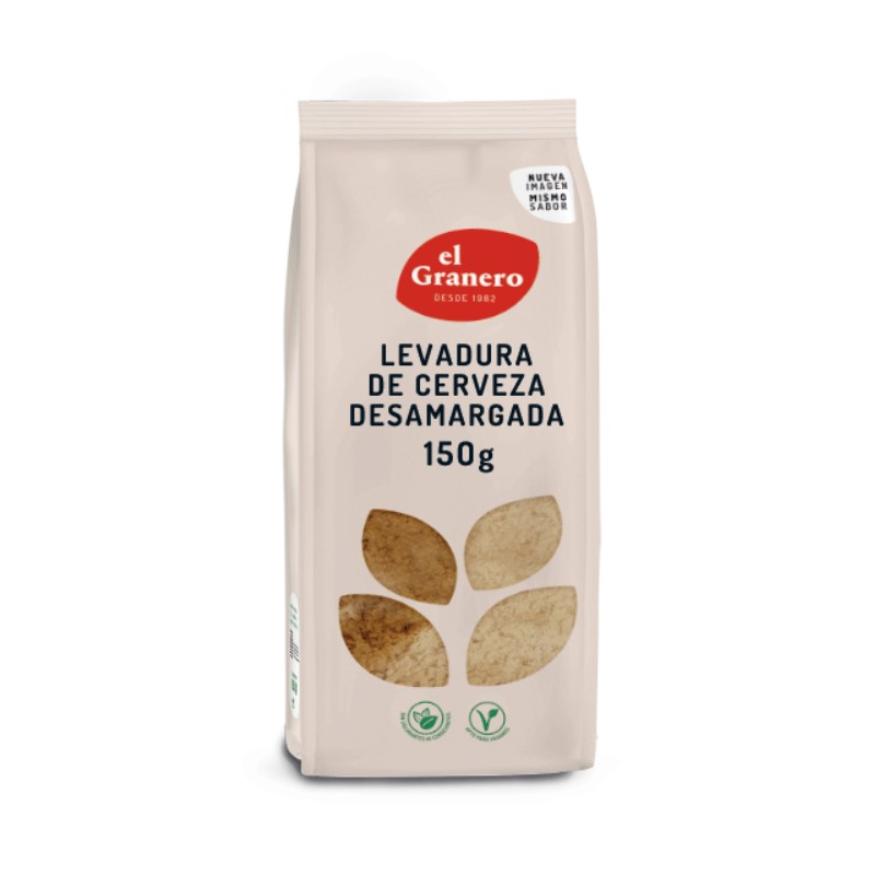 Levadura cerveza desamargada 150 g, El Granero
