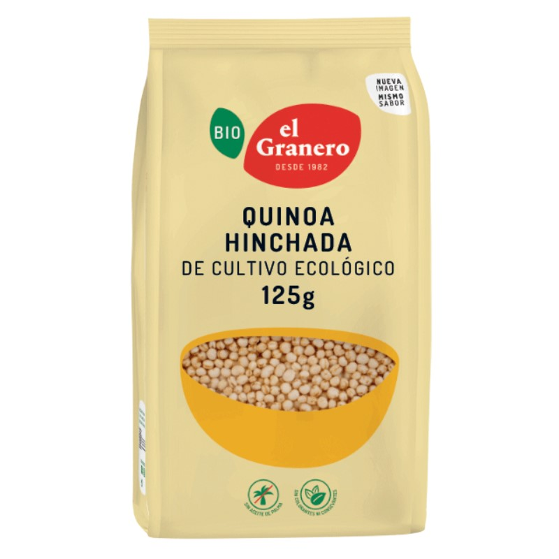 Quinoa hinchada 125g bio el granero