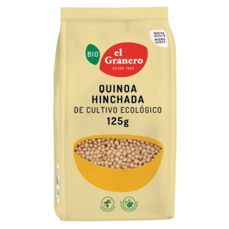 Quinoa hinchada bio 125g el granero