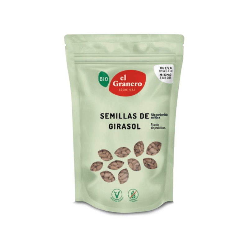 Semillas girasol 450gr bio el granero