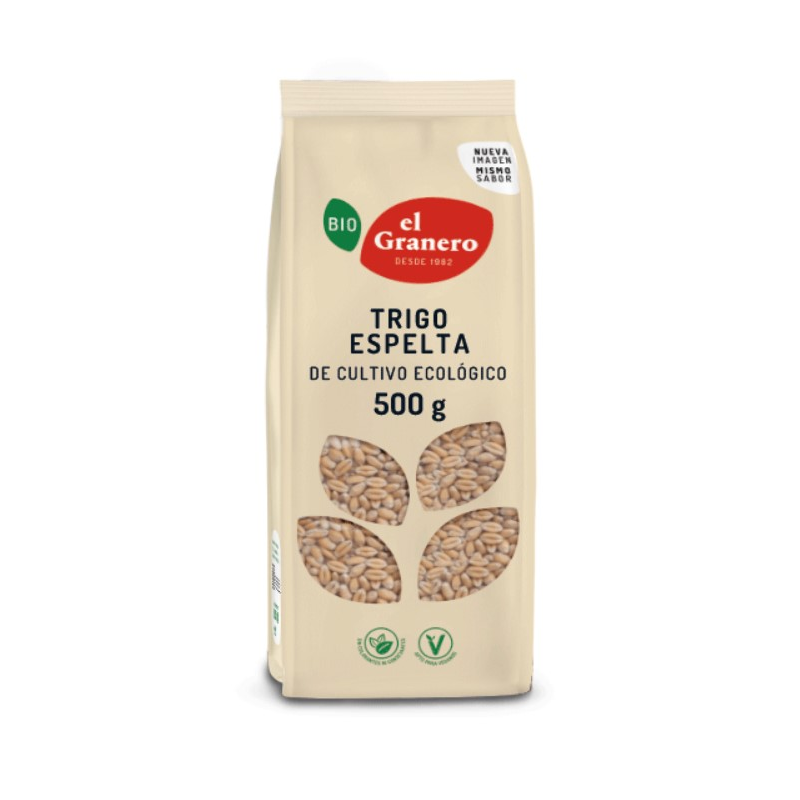 Espelta grano 500gr bio el granero
