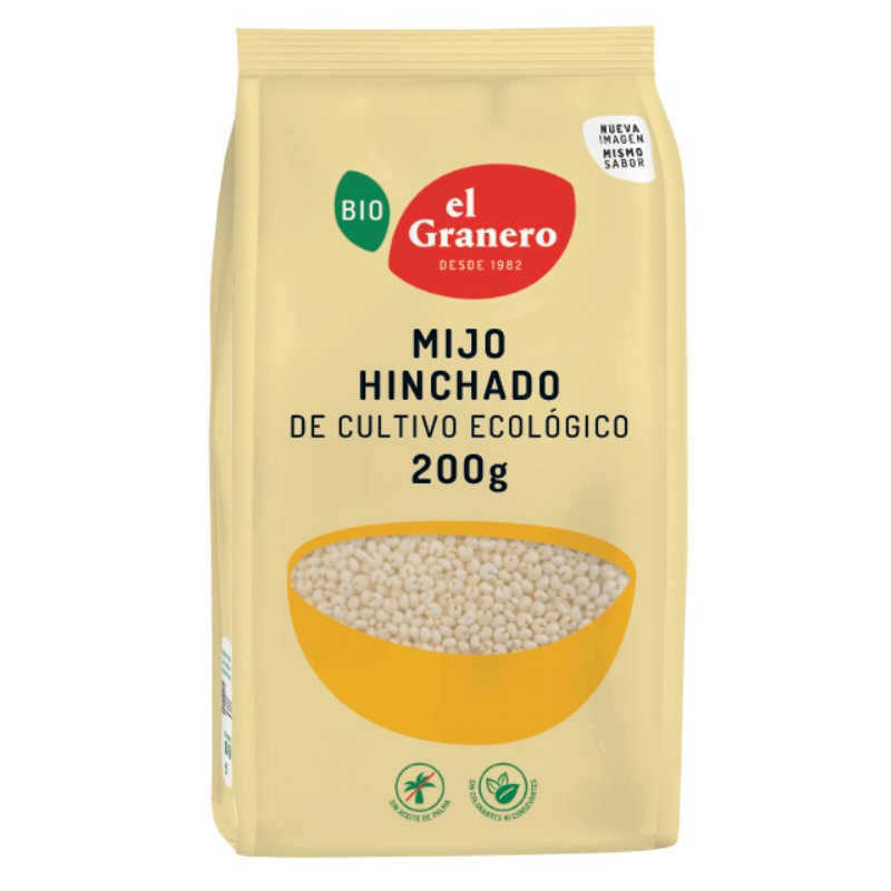 Mijo hinchado 200gr bio el granero